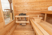 Dundalk Leisurecraft Canadian Timber 4 Person Luna Sauna