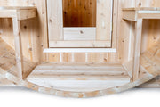 Dundalk Leisurecraft Canadian Timber 4 Person Serenity Barrel Sauna