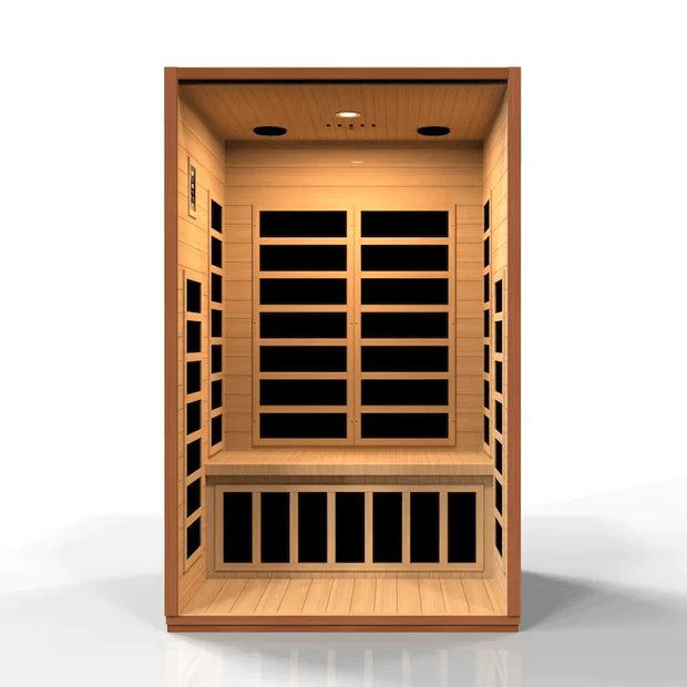 Dynamic Cordoba 2-person Low EMF FAR Infrared Sauna