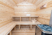 Dundalk Leisurecraft Canadian Timber 6 Person Georgian Cabin Sauna