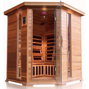 SUNRAY - Bristol Bay 4-Person Indoor Corner Sauna